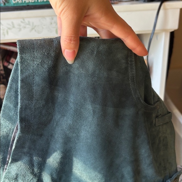 Free People cheeky goat suede leather hobo shorts - Picture 11 of 11